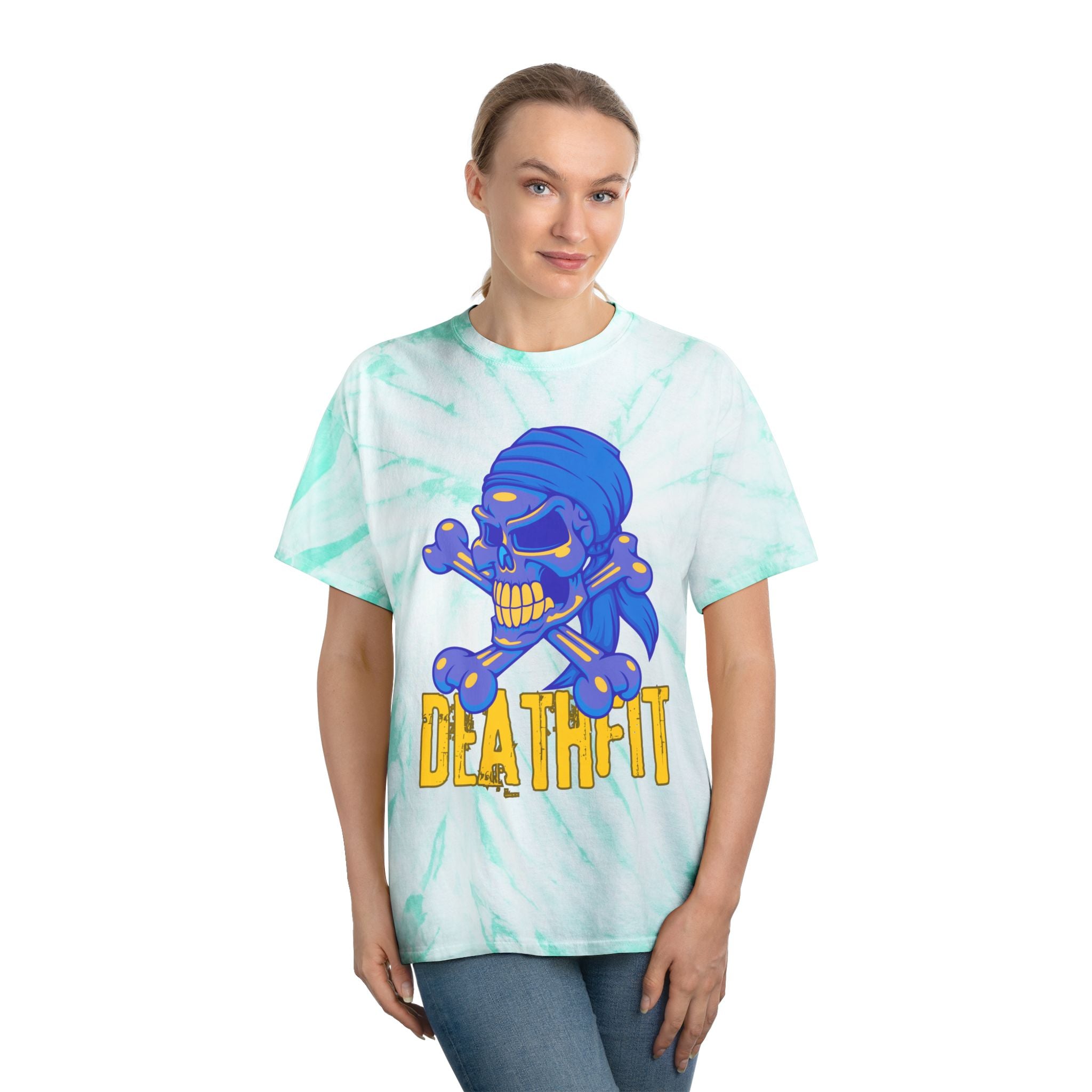 Tie-Dye Tee, Cyclone Premium DEATHFIT Tee