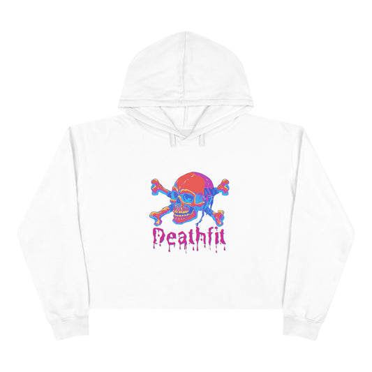 DEATHFIT Premium Crop Hoodie