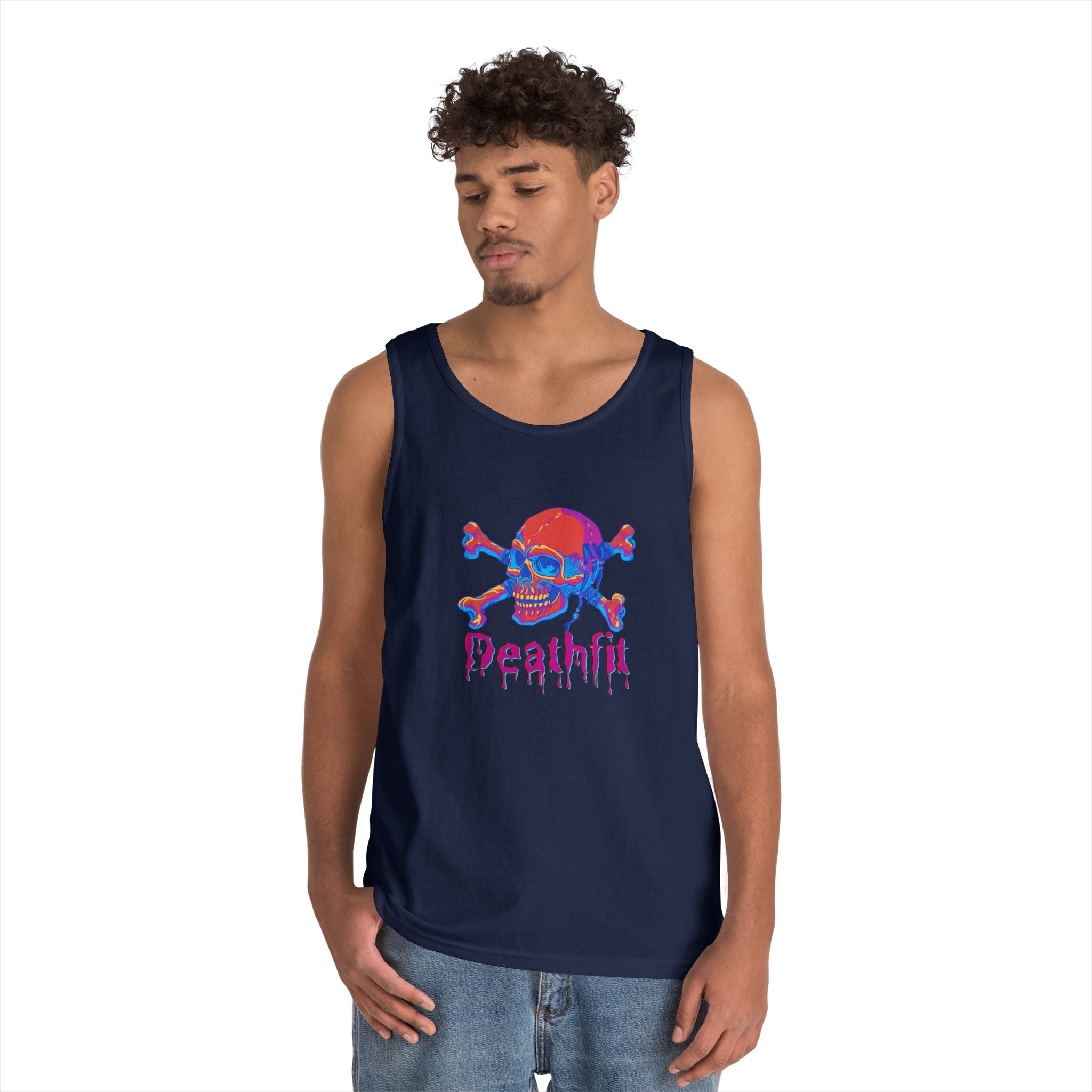 Unisex Heavy Cotton Premium DEATHFIT Tank Top