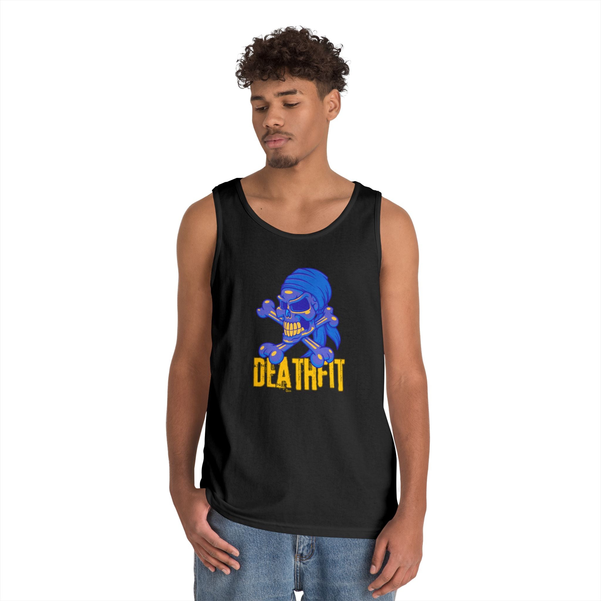Unisex Heavy Cotton Premium DEATHFIT Tank Top