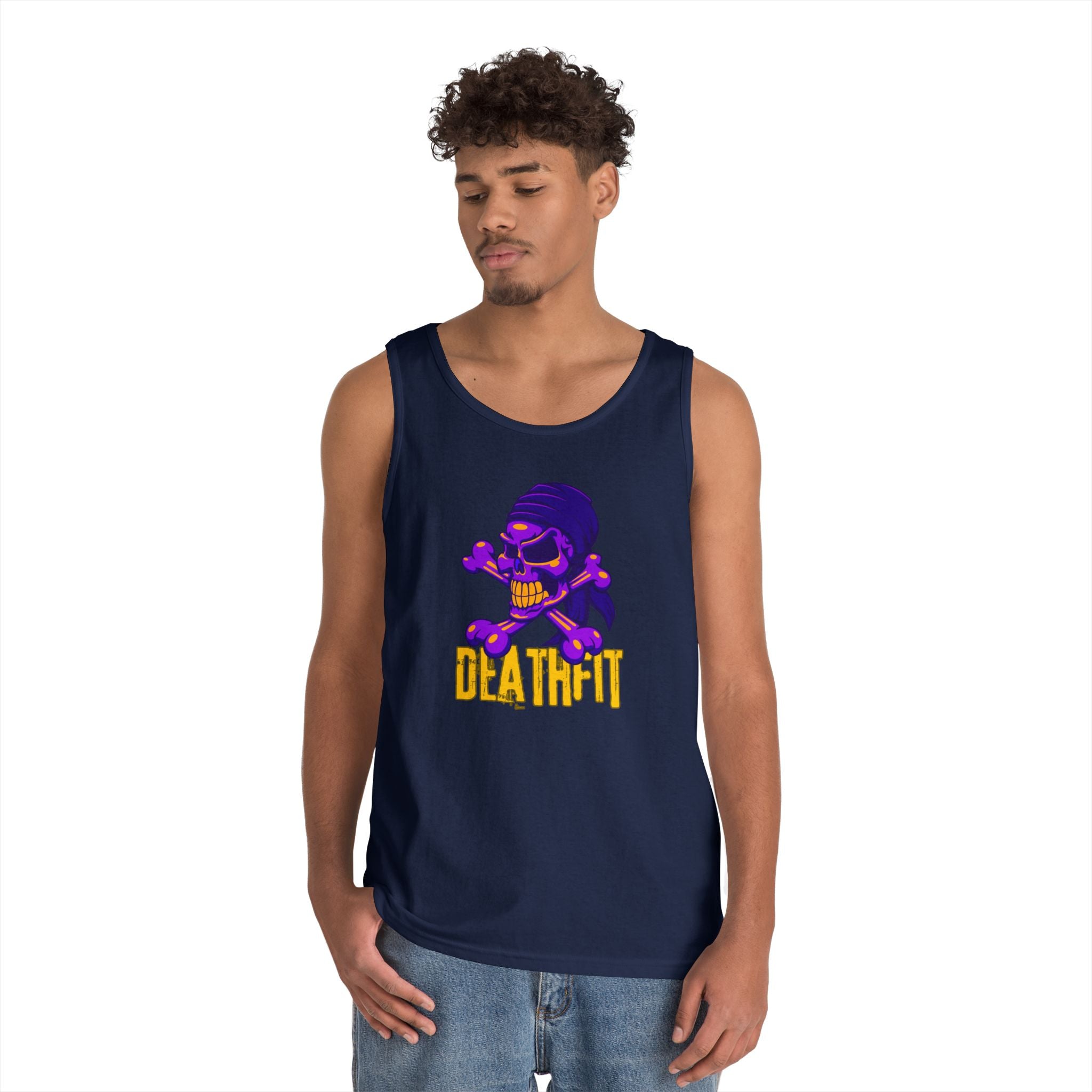 Unisex Heavy Cotton Premium DEATHFIT Tank Top