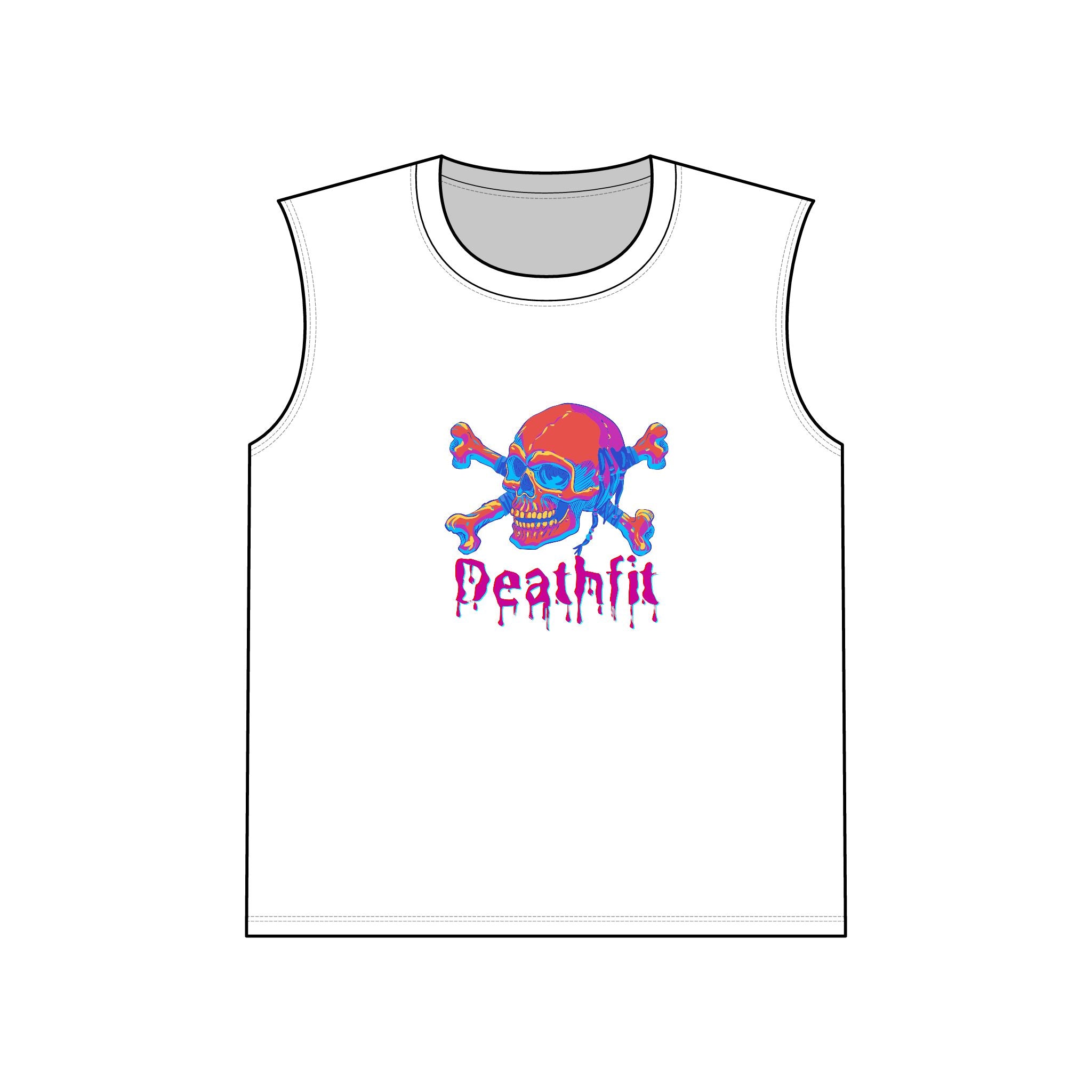 Unisex PREMIUM DEATHFIT Jersey Muscle Tank