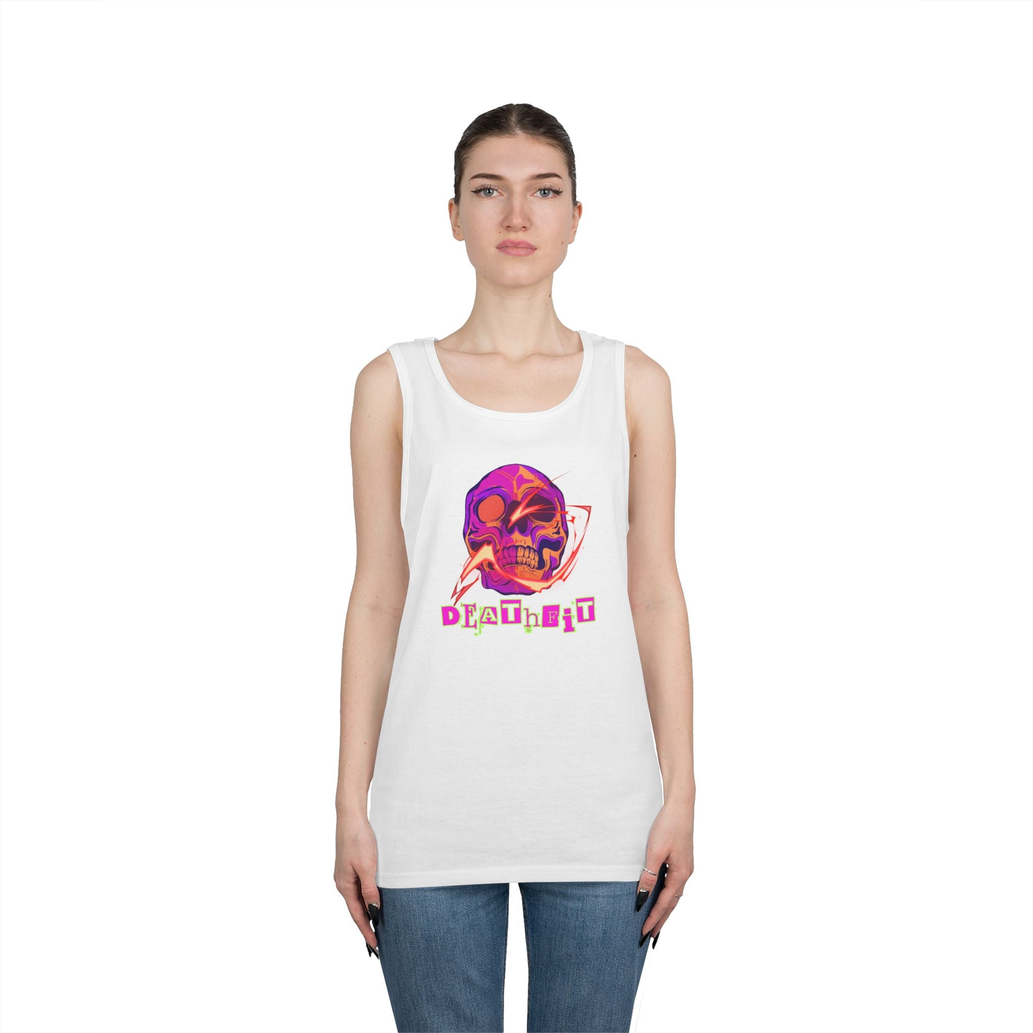 Unisex Heavy Cotton Premium DEATHFIT Tank Top