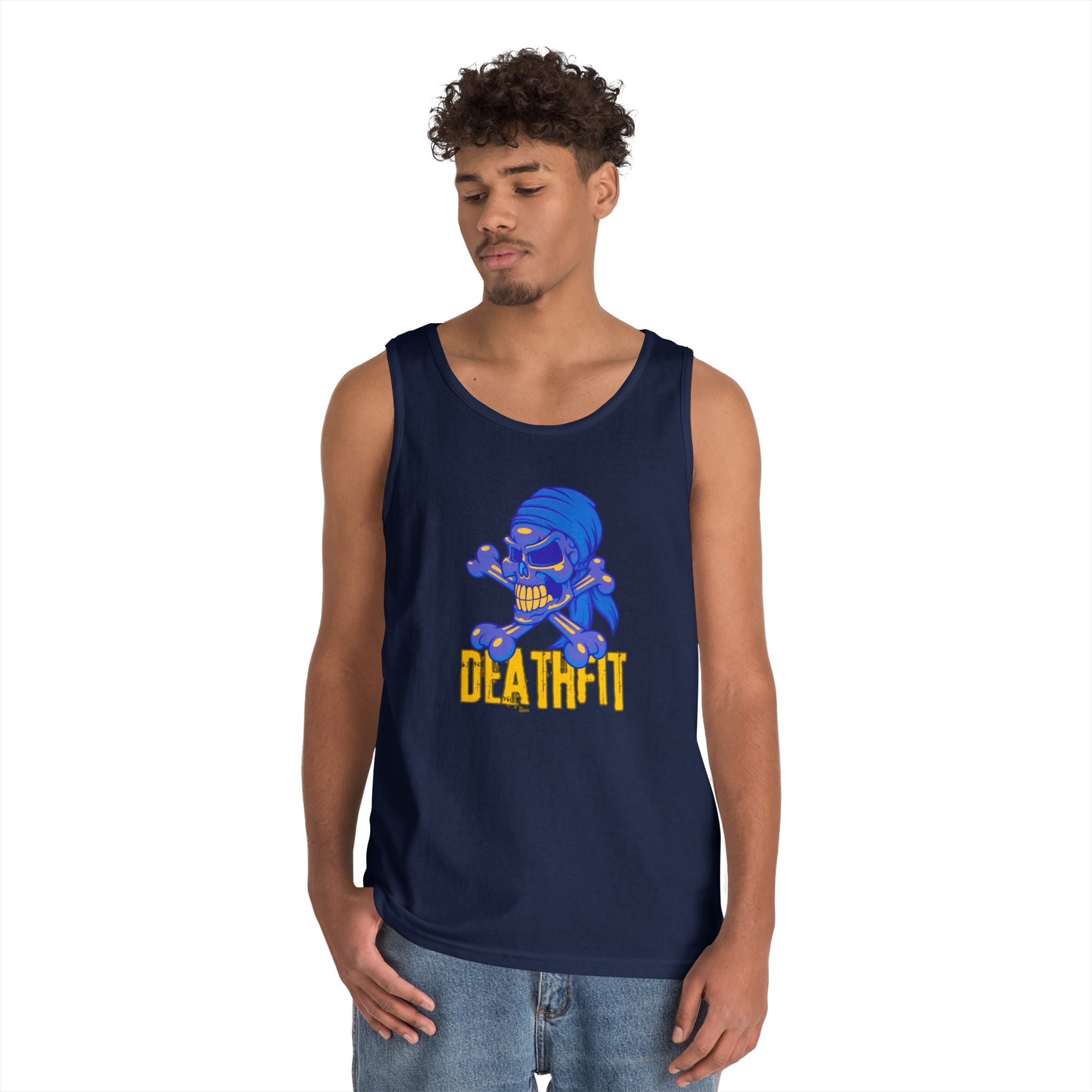 Unisex Heavy Cotton Premium DEATHFIT Tank Top