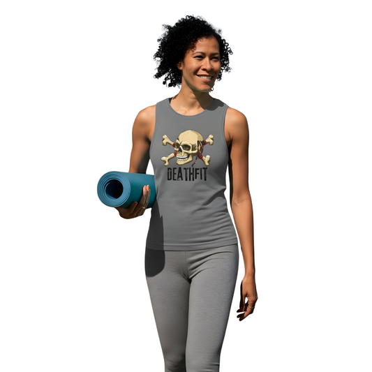 Unisex Stonewash Premium DEATHFIT Tank Top