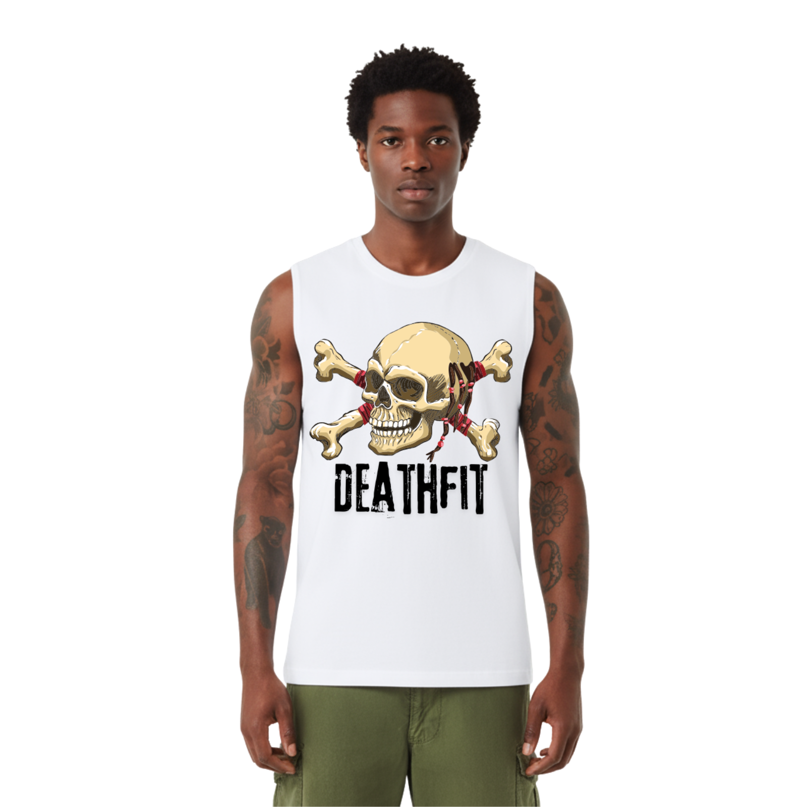 Unisex PREMIUM DEATHFIT Jersey Muscle Tank