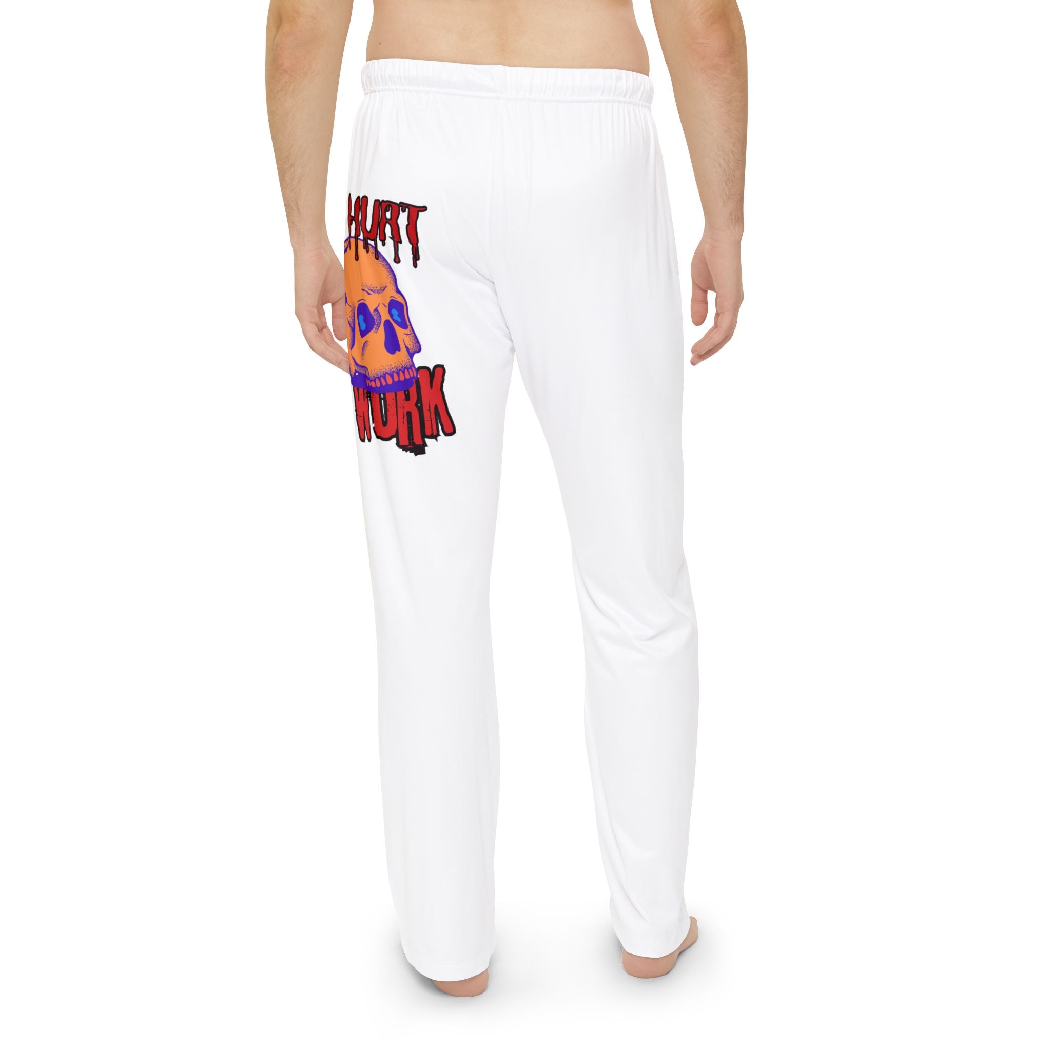 Men's DEATHFIT Pajama Pants (AOP) "If it doesn't Hurt"