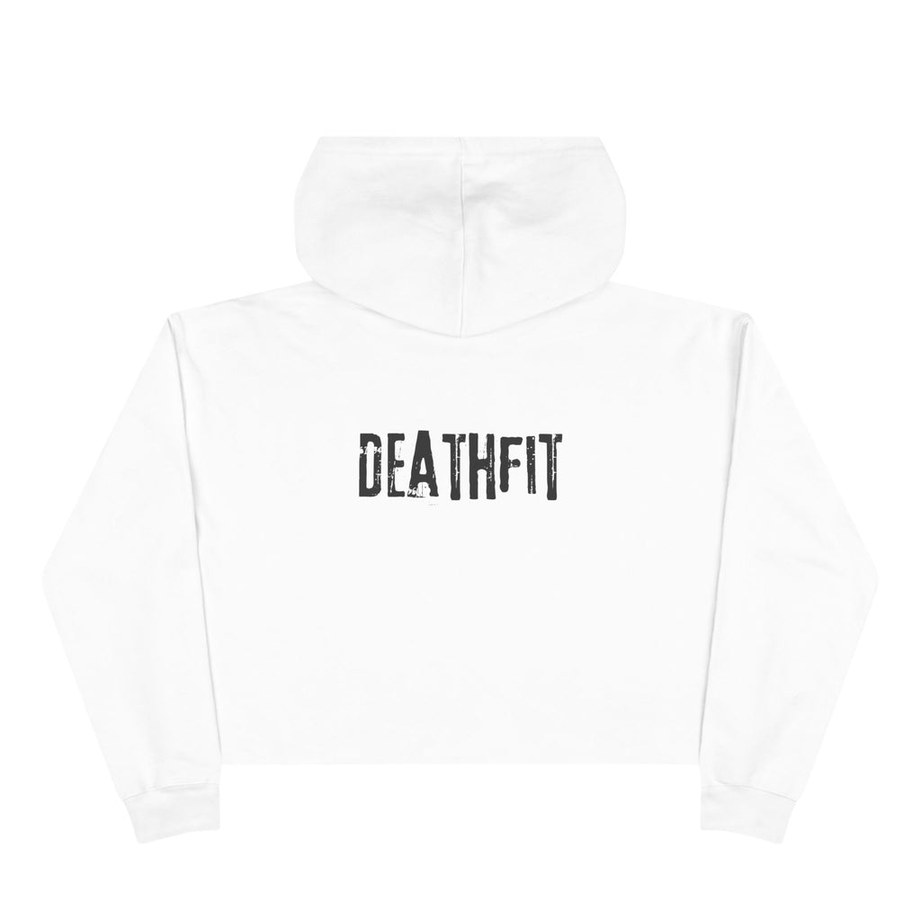 DEATHFIT Premium Crop Hoodie