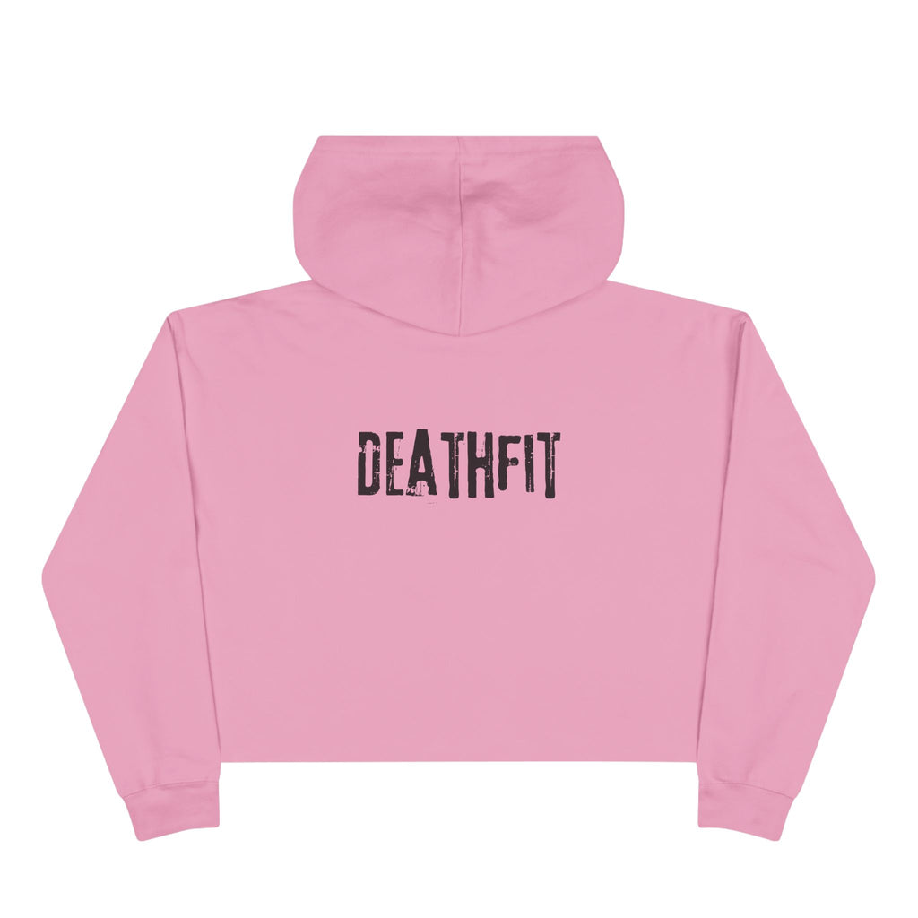 DEATHFIT Premium Crop Hoodie