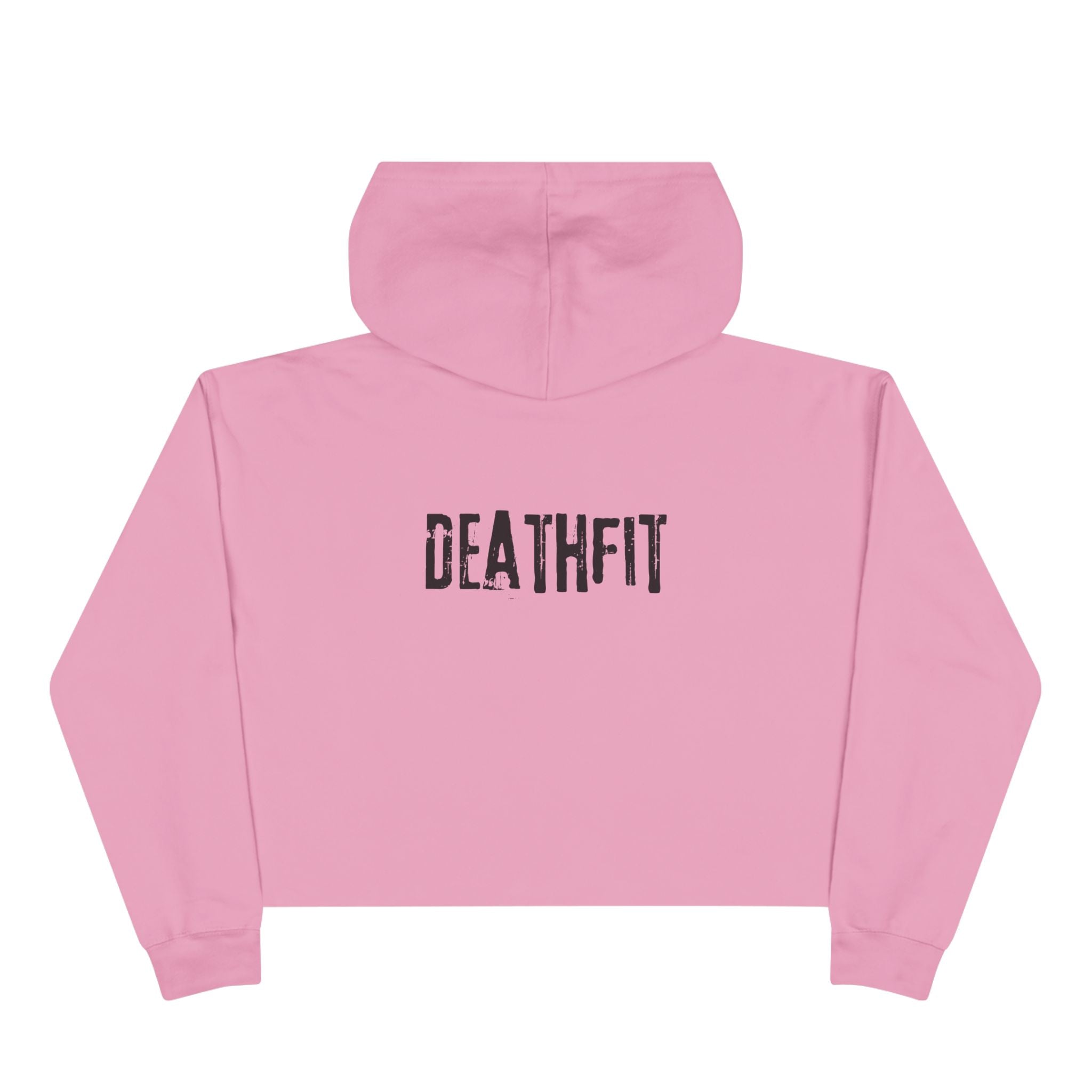 DEATHFIT Premium Crop Hoodie