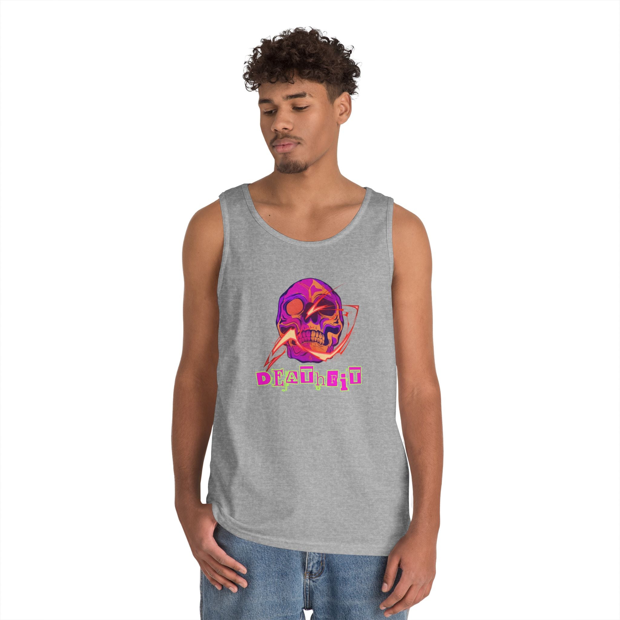 Unisex Heavy Cotton Premium DEATHFIT Tank Top