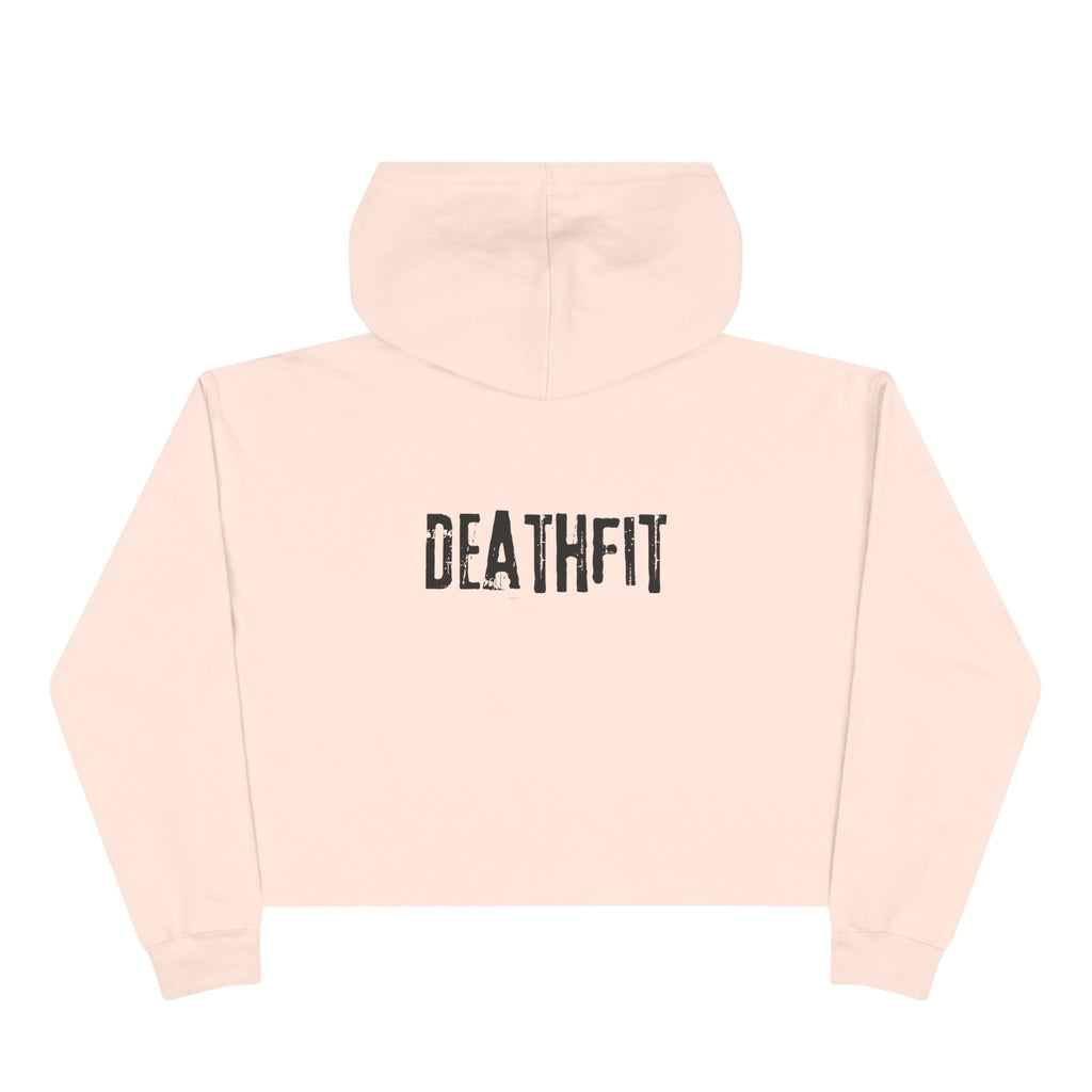 DEATHFIT Premium Crop Hoodie