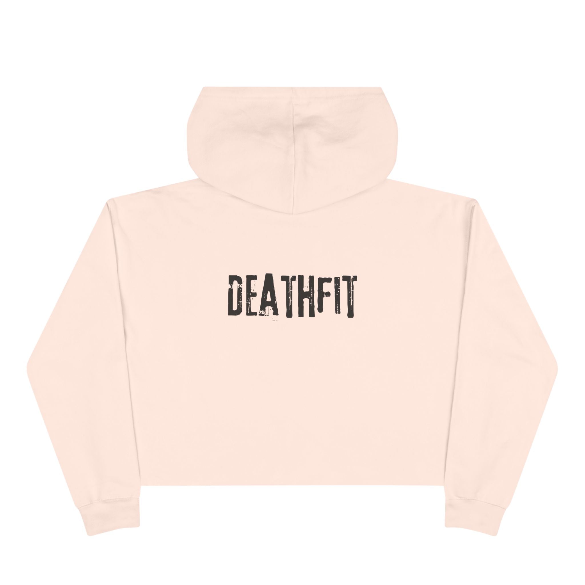 DEATHFIT Premium Crop Hoodie
