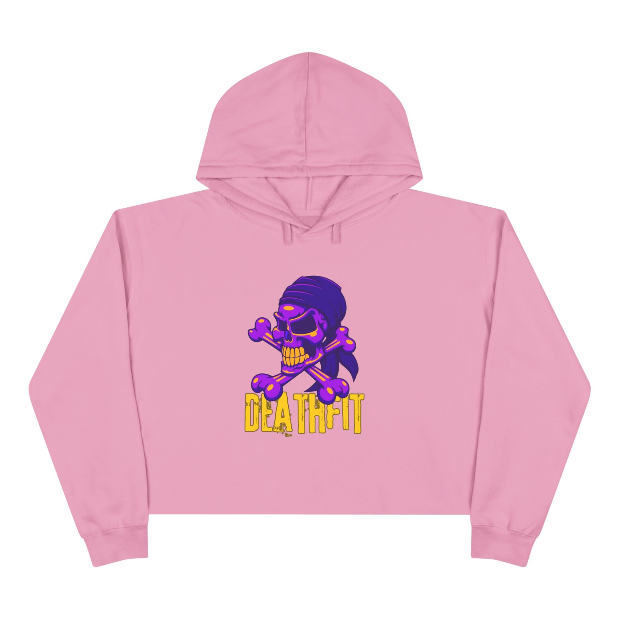 DEATHFIT Premium Crop Hoodie