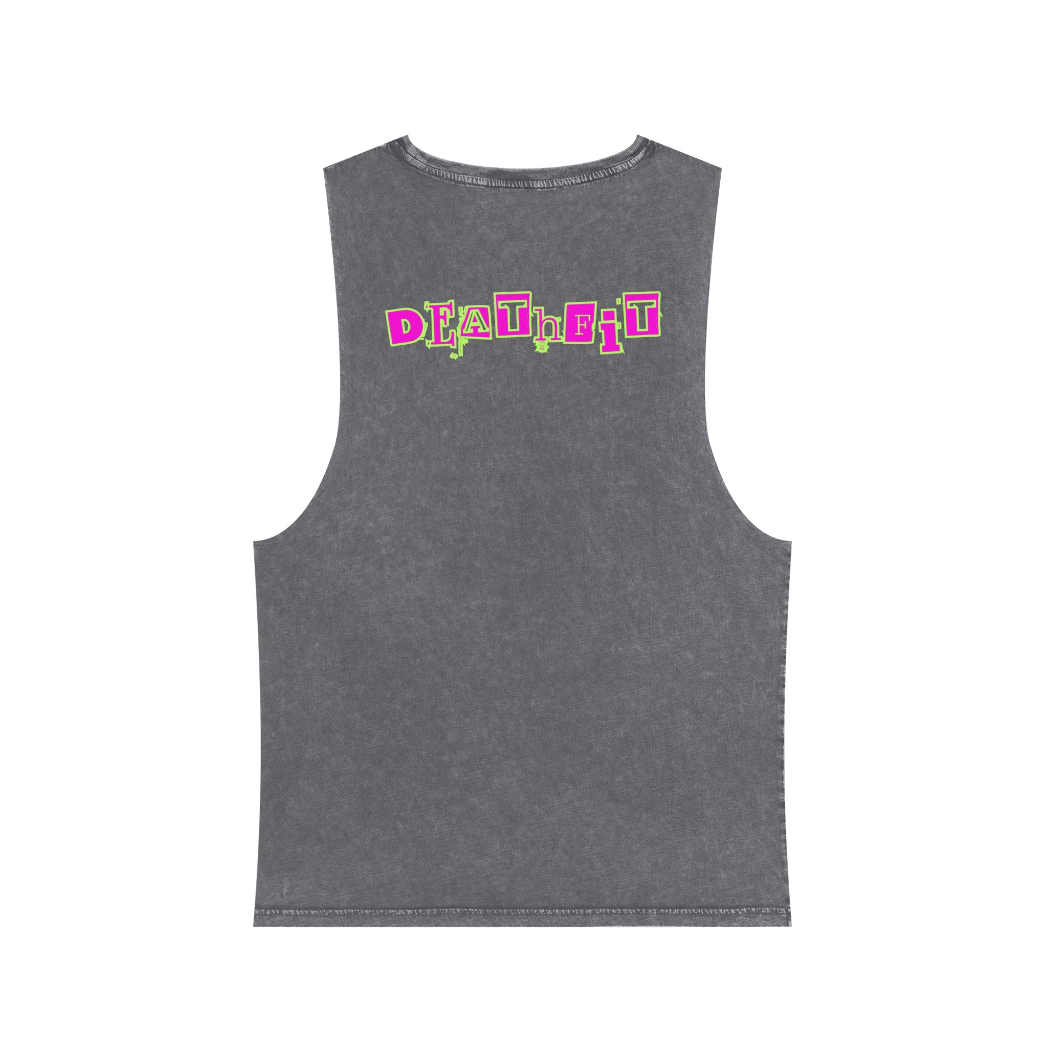 Unisex Stonewash  Premium DEATHFIT Tank Top