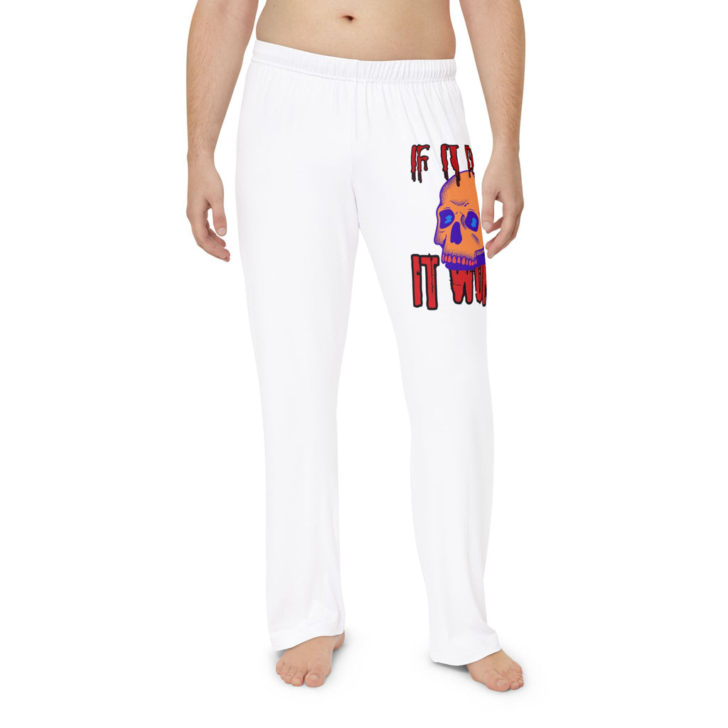 Men's DEATHFIT Pajama Pants (AOP) "If it doesn't Hurt"