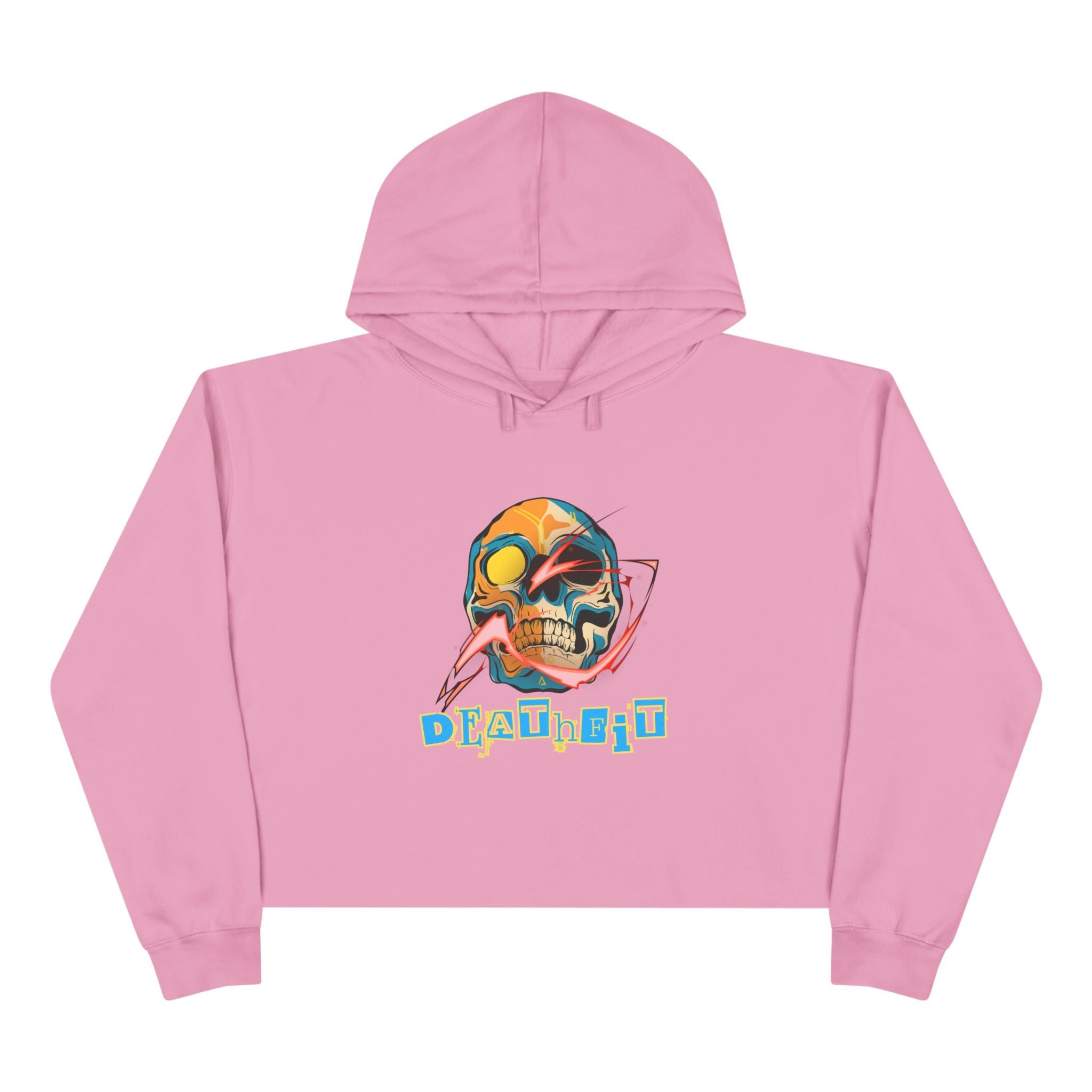 DEATHFIT Premium Crop Hoodie