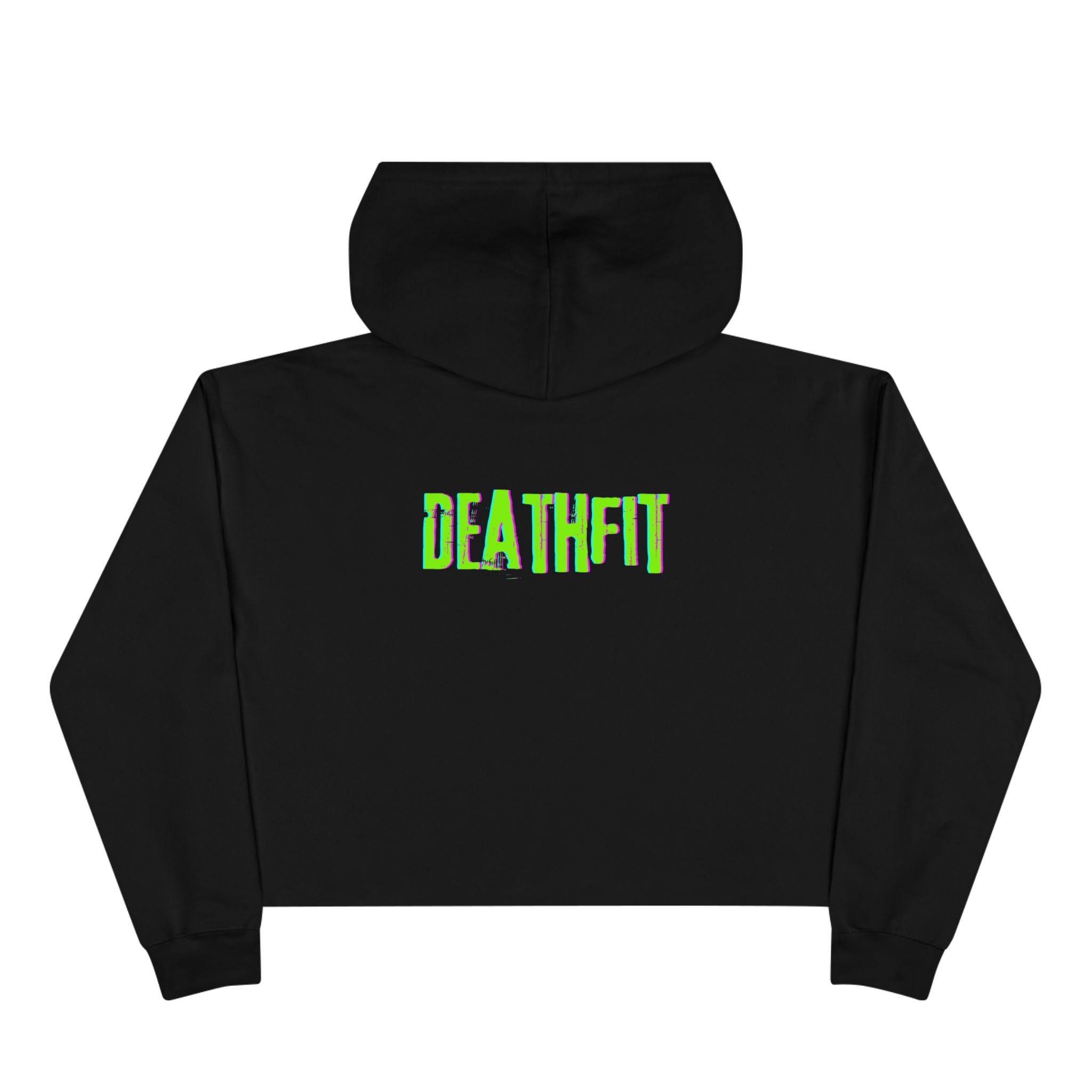 DEATHFIT Premium Crop Hoodie