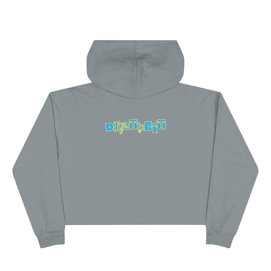 DEATHFIT Premium Crop Hoodie