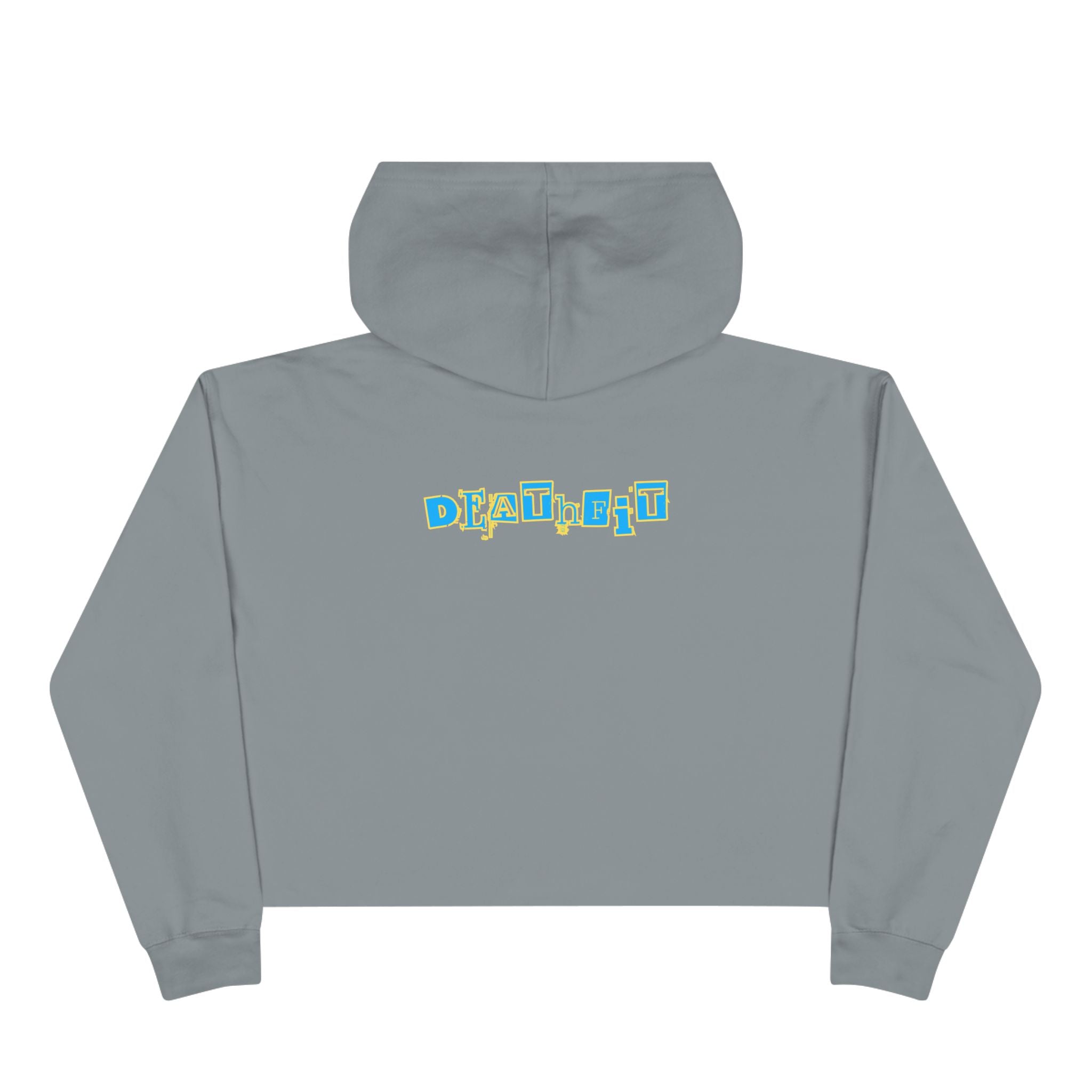 DEATHFIT Premium Crop Hoodie
