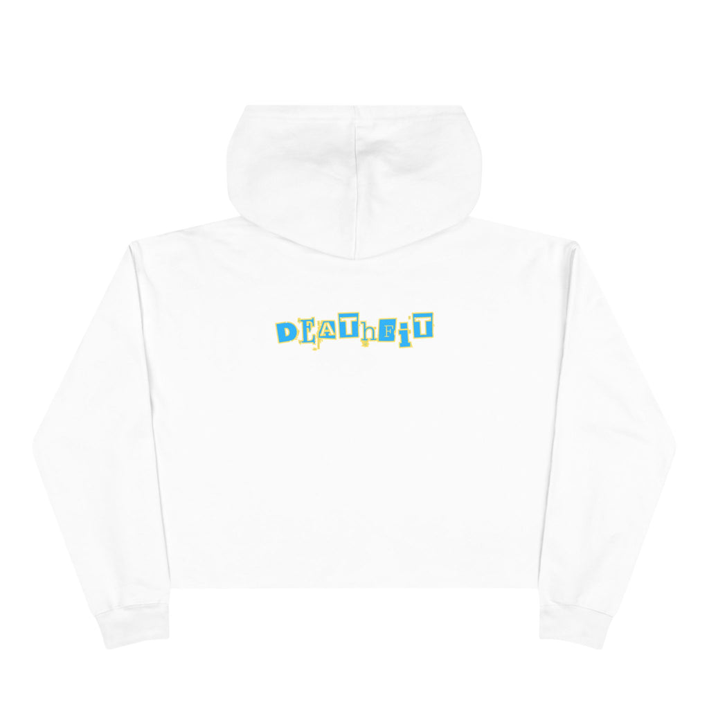DEATHFIT Premium Crop Hoodie