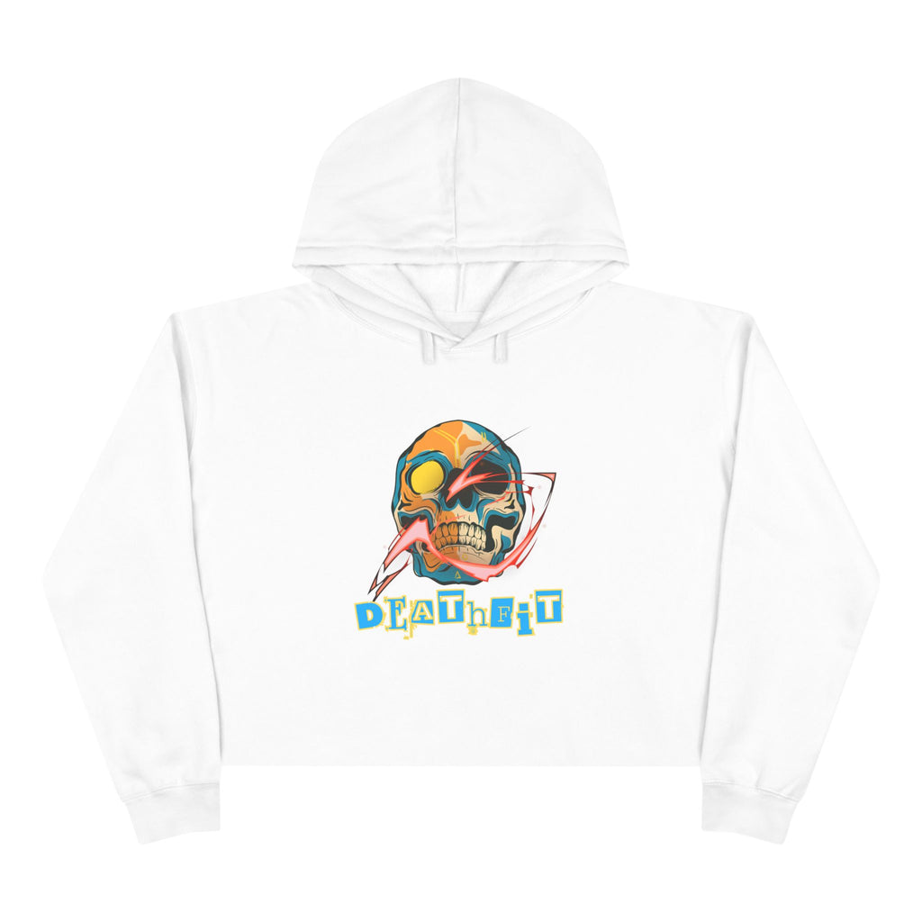 DEATHFIT Premium Crop Hoodie