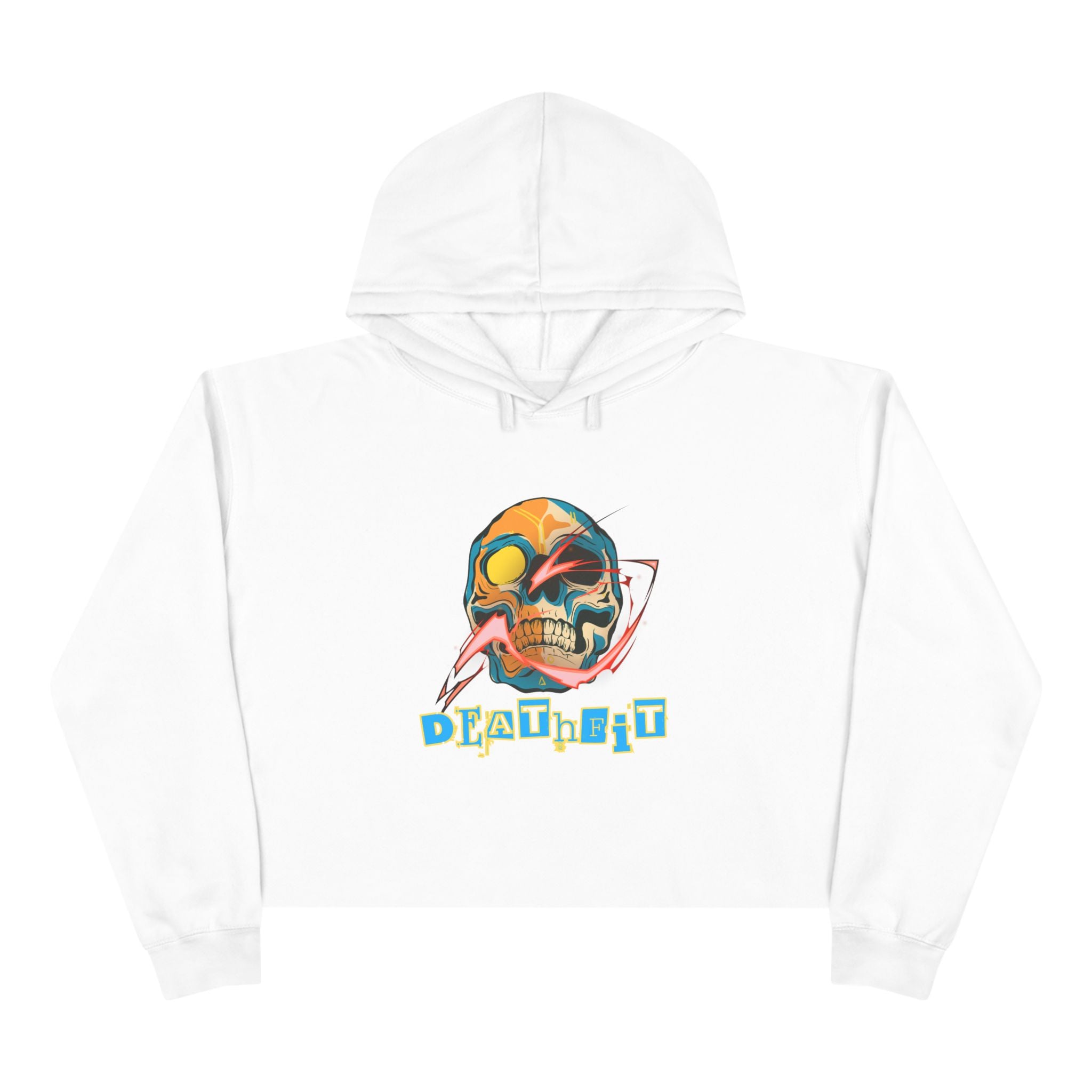 DEATHFIT Premium Crop Hoodie