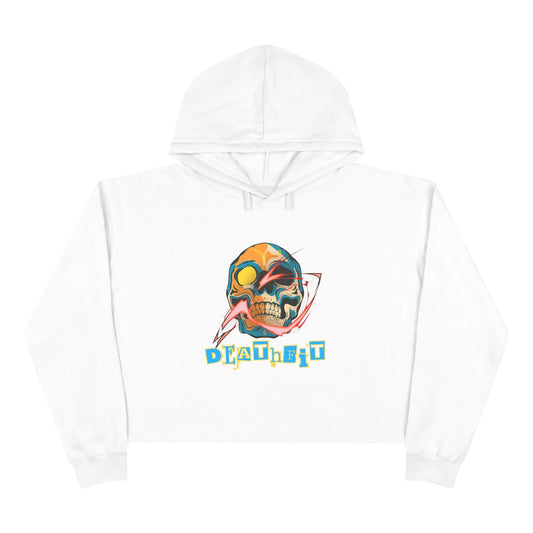 DEATHFIT Premium Crop Hoodie