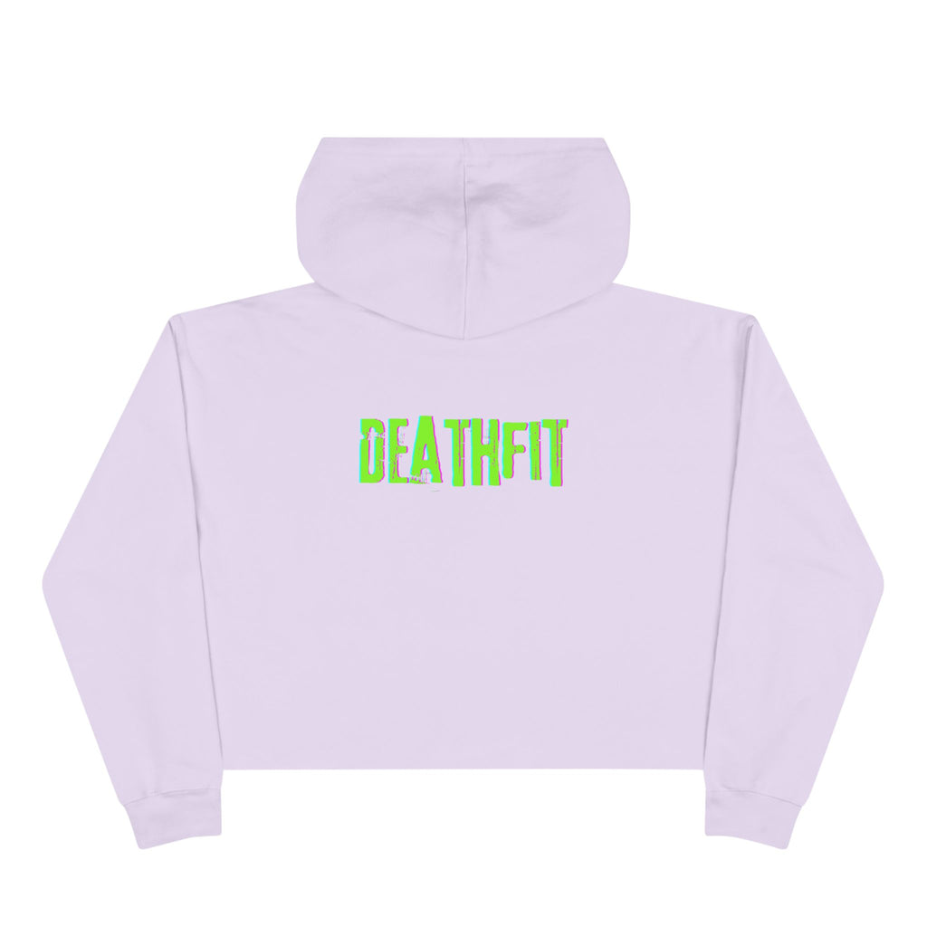 DEATHFIT Premium Crop Hoodie
