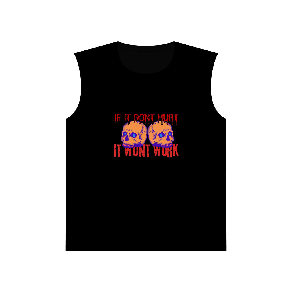 Unisex DEATHFIT Jersey Muscle Tank "If It Don't Hurt"