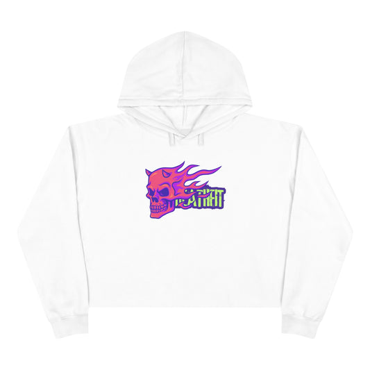 DEATHFIT Premium Crop Hoodie