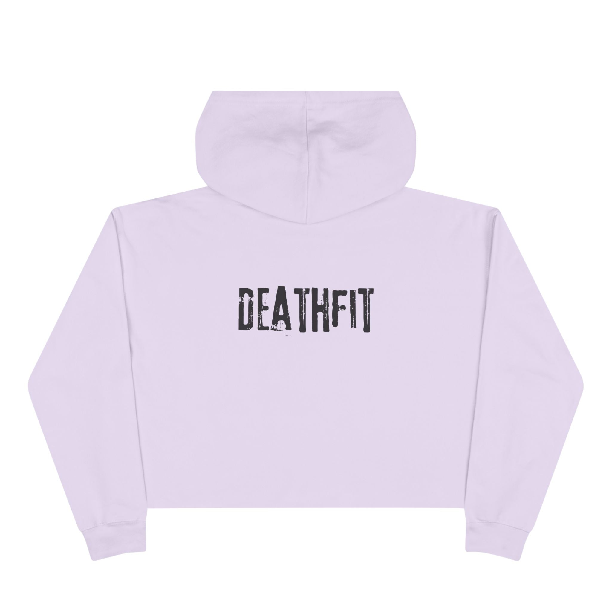 DEATHFIT Premium Crop Hoodie