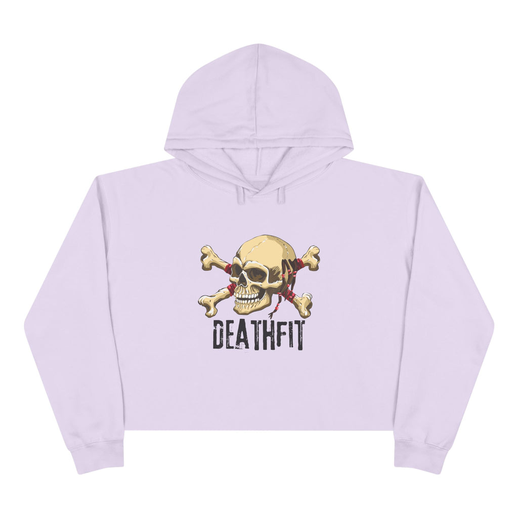 DEATHFIT Premium Crop Hoodie