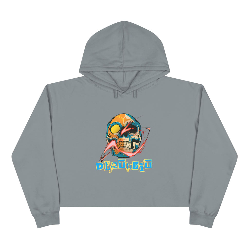 DEATHFIT Premium Crop Hoodie