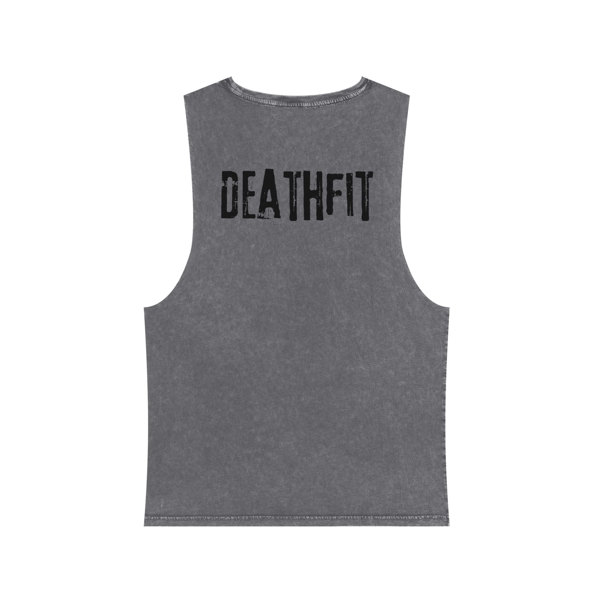 Unisex Stonewash  Premium DEATHFIT Tank Top