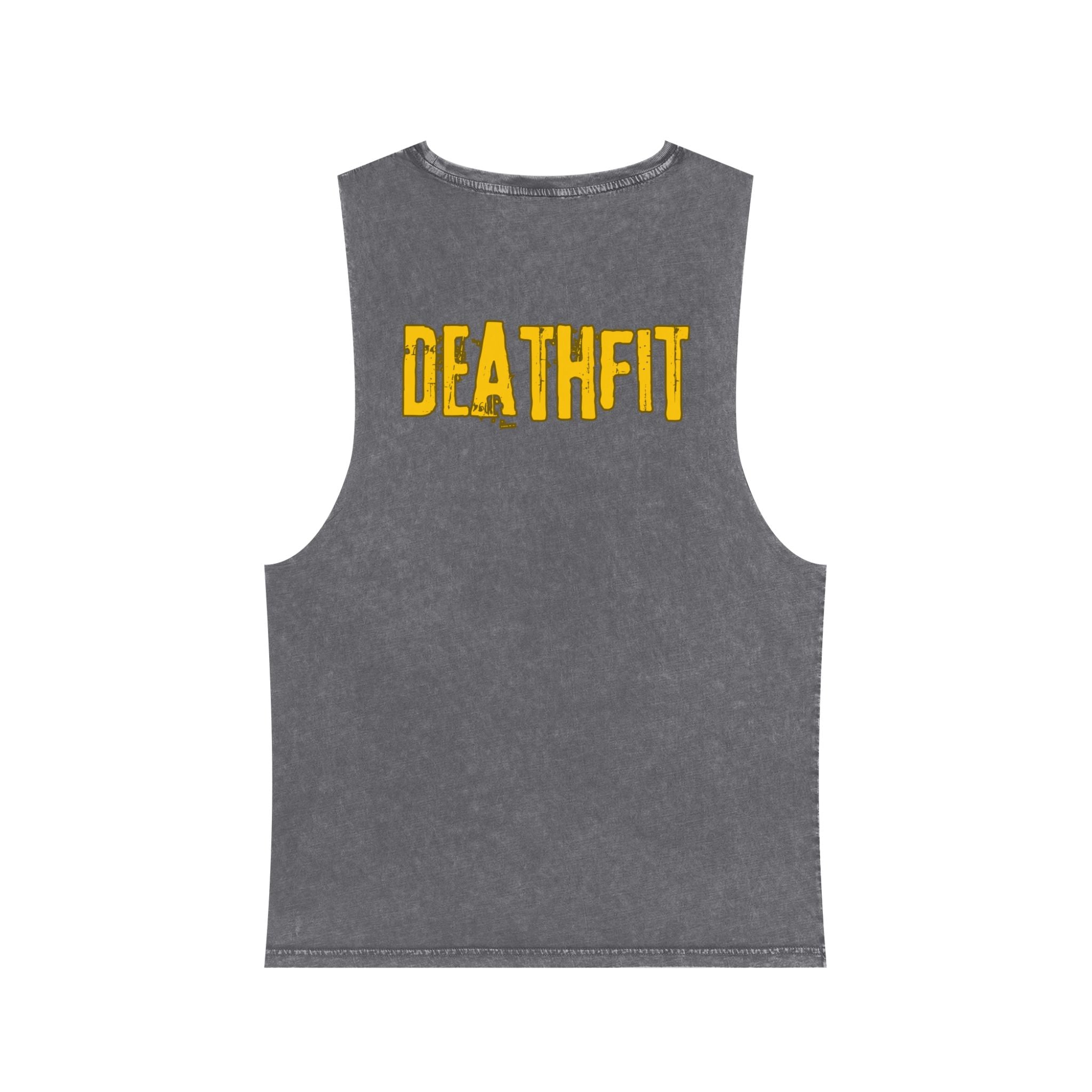 Unisex Stonewash  Premium DEATHFIT Tank Top