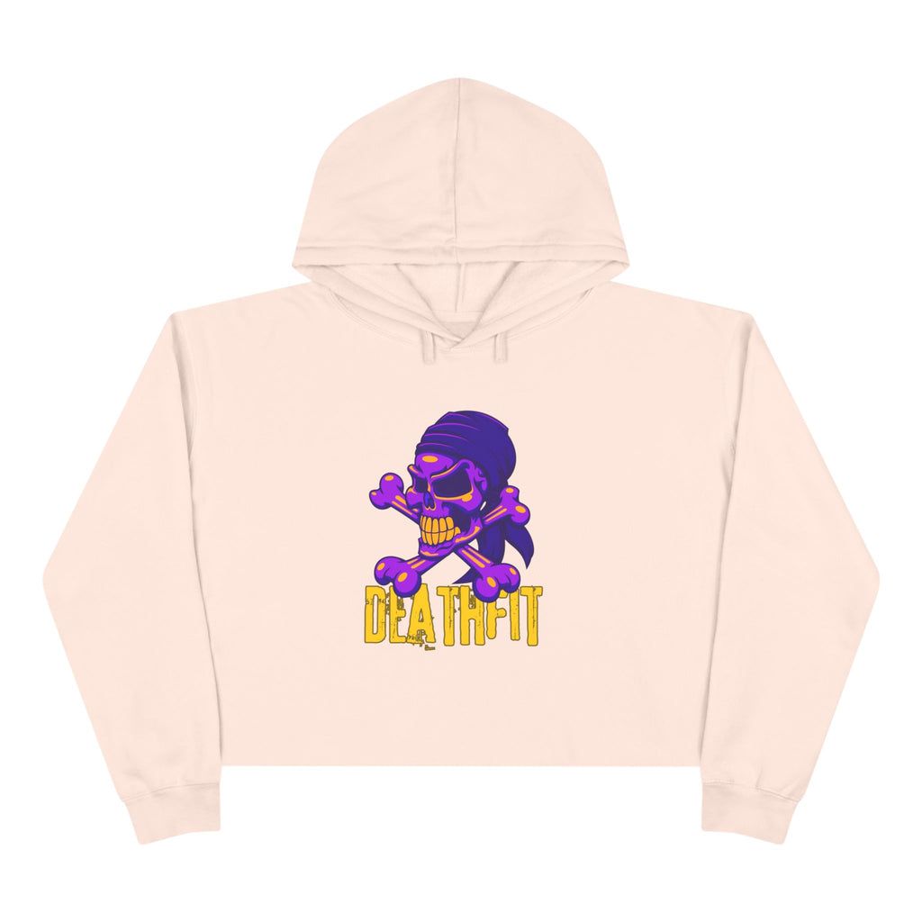 DEATHFIT Premium Crop Hoodie