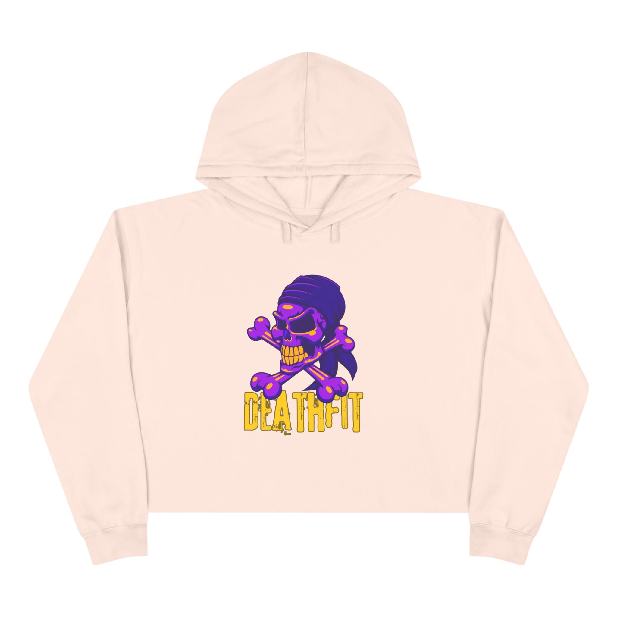DEATHFIT Premium Crop Hoodie