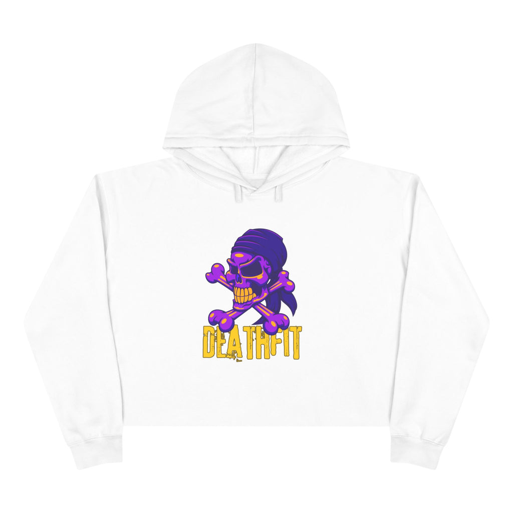 DEATHFIT Premium Crop Hoodie
