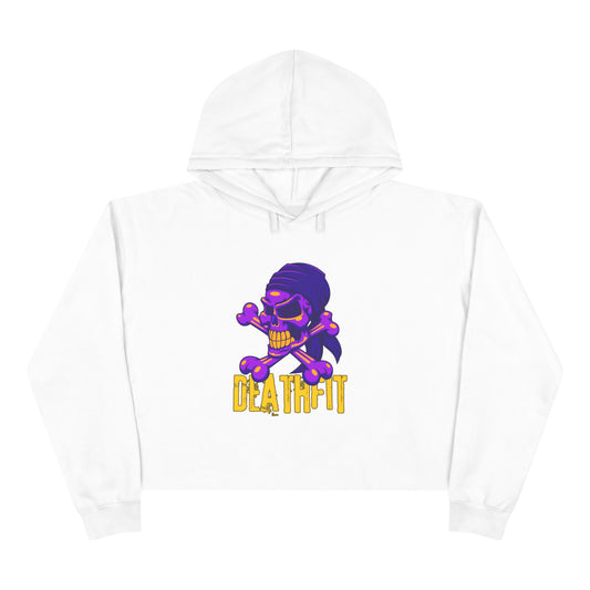 DEATHFIT Premium Crop Hoodie