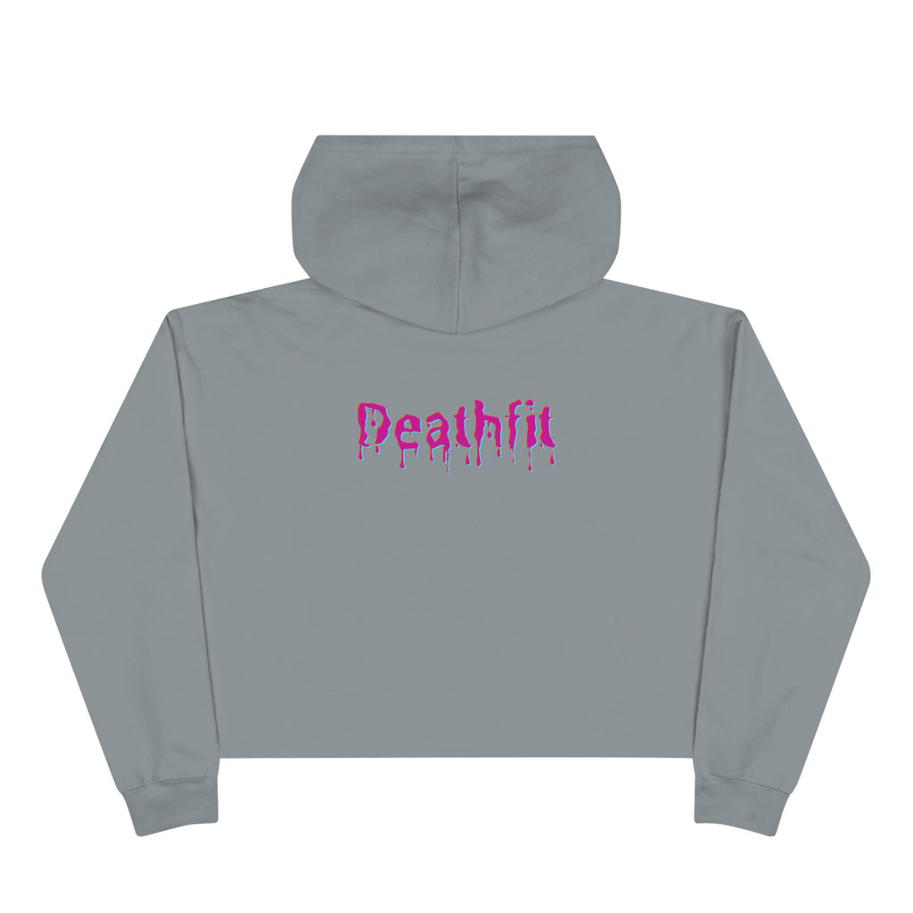DEATHFIT Premium Crop Hoodie