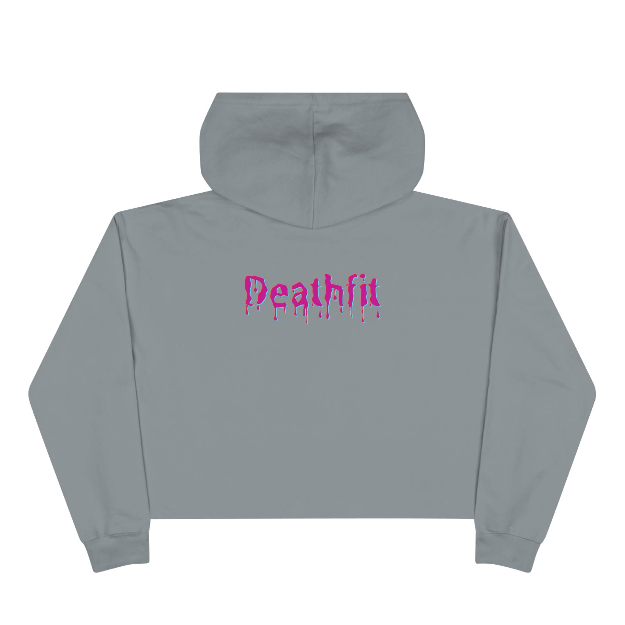 DEATHFIT Premium Crop Hoodie