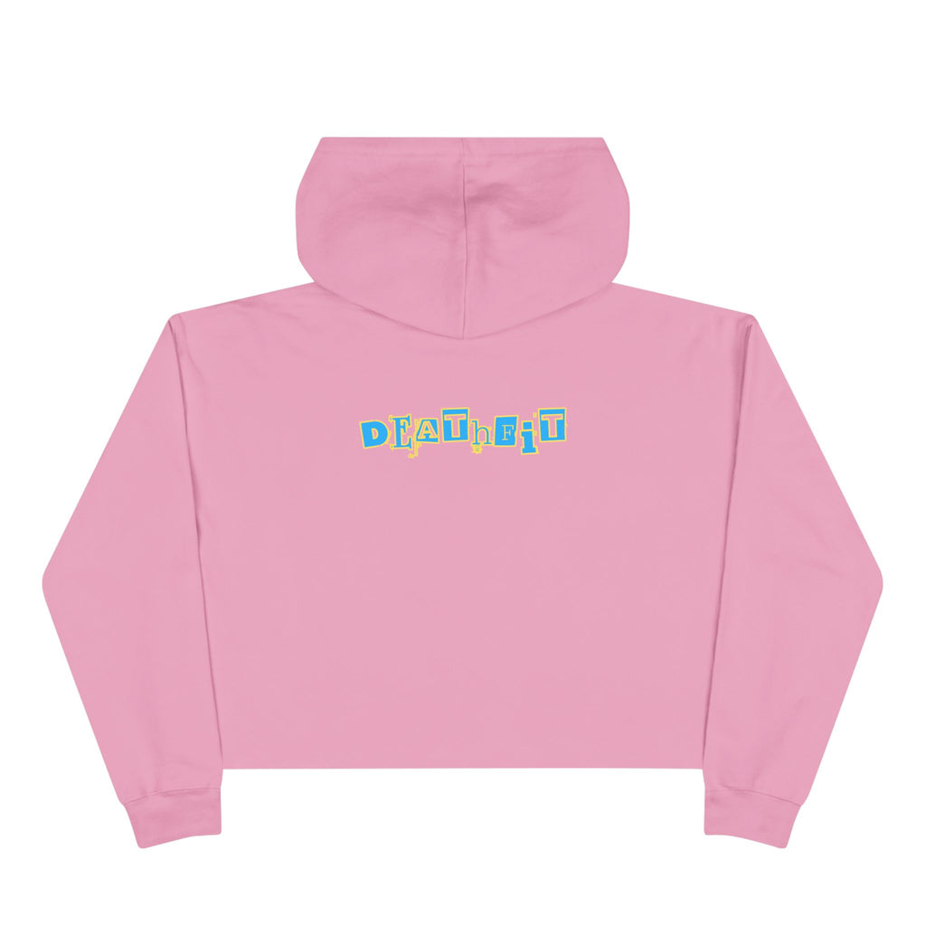 DEATHFIT Premium Crop Hoodie