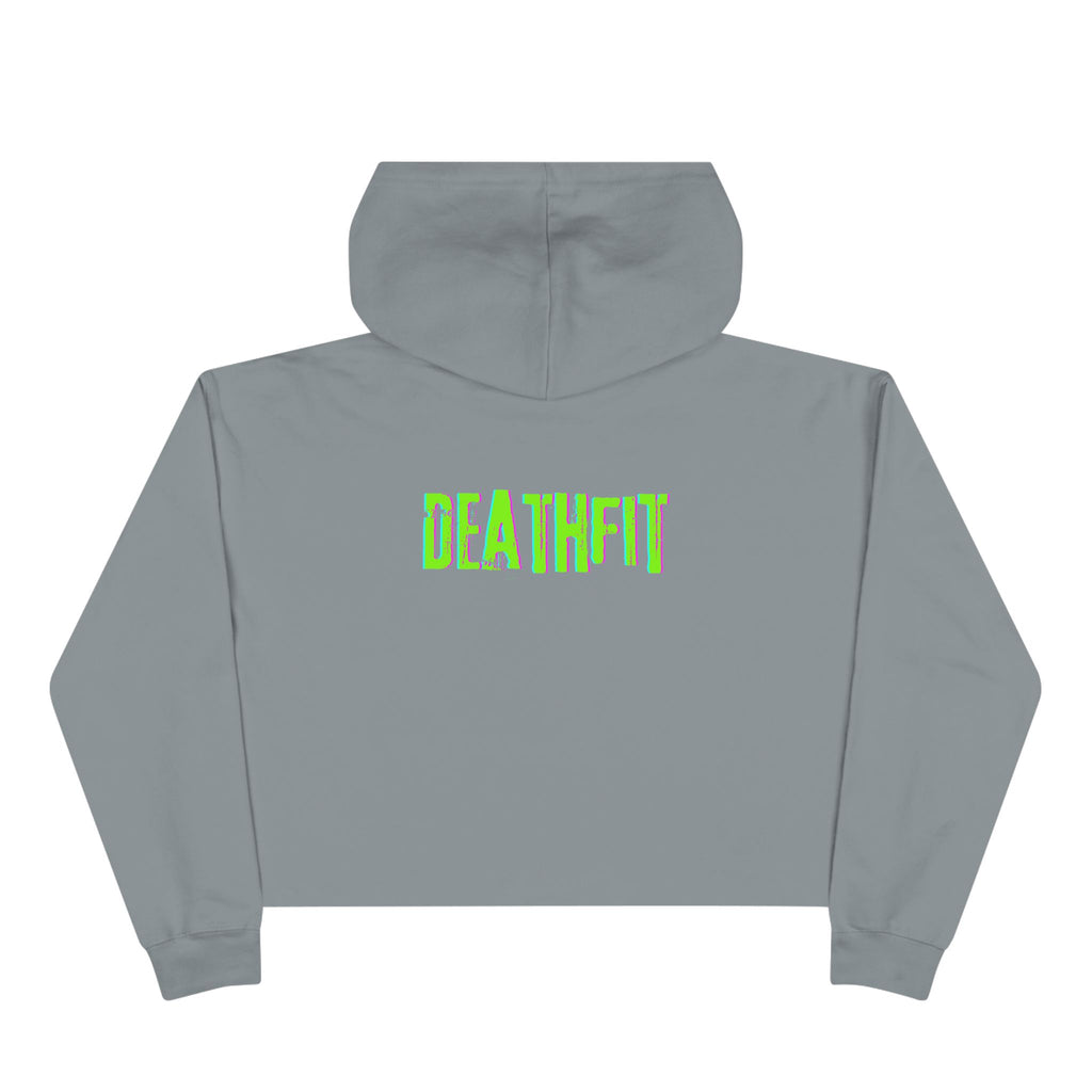DEATHFIT Premium Crop Hoodie