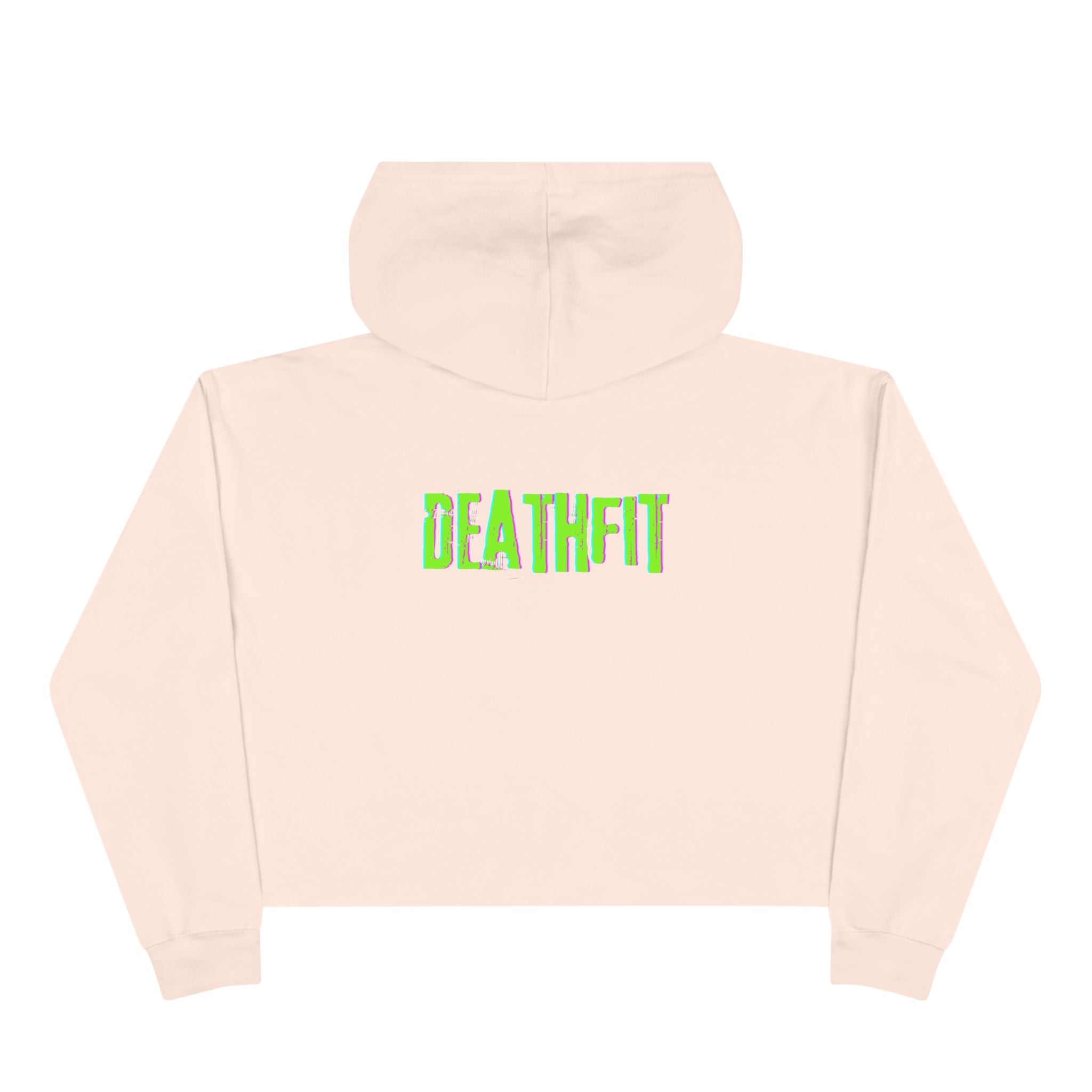 DEATHFIT Premium Crop Hoodie