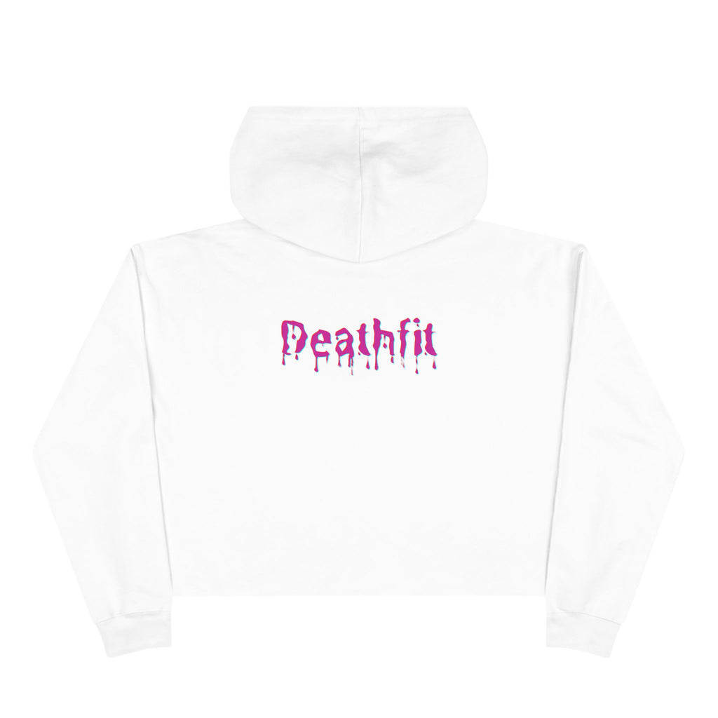 DEATHFIT Premium Crop Hoodie