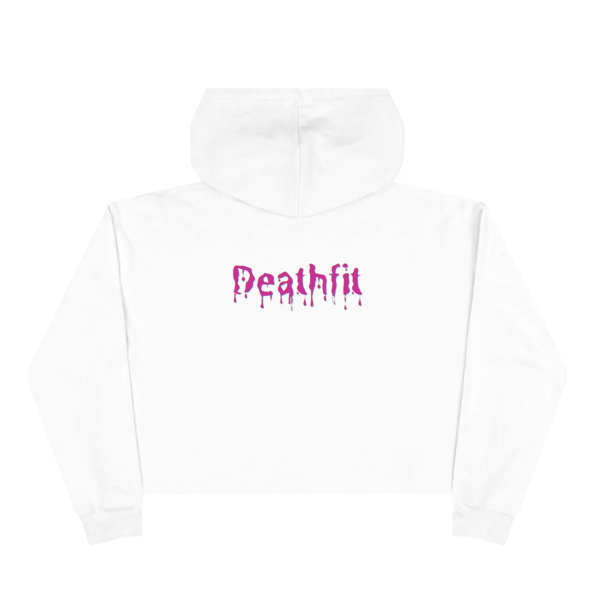 DEATHFIT Premium Crop Hoodie