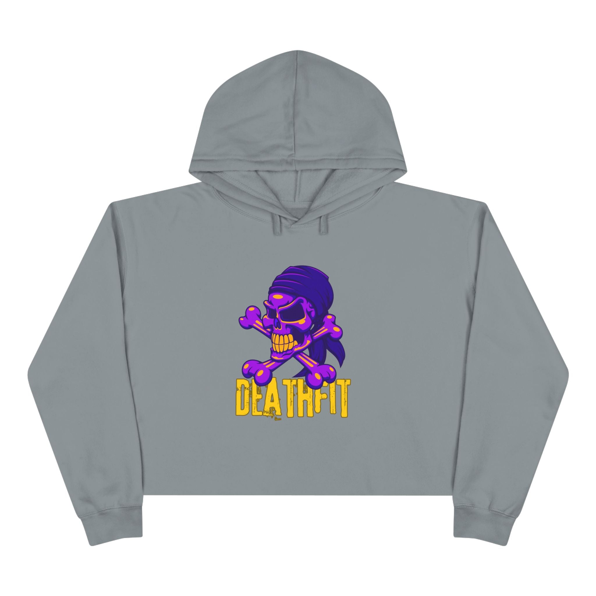 DEATHFIT Premium Crop Hoodie