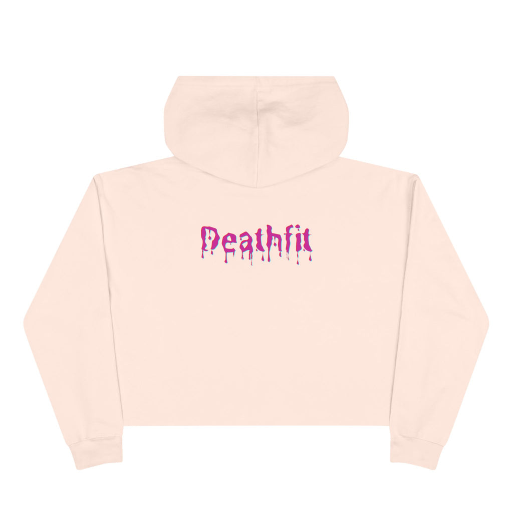 DEATHFIT Premium Crop Hoodie