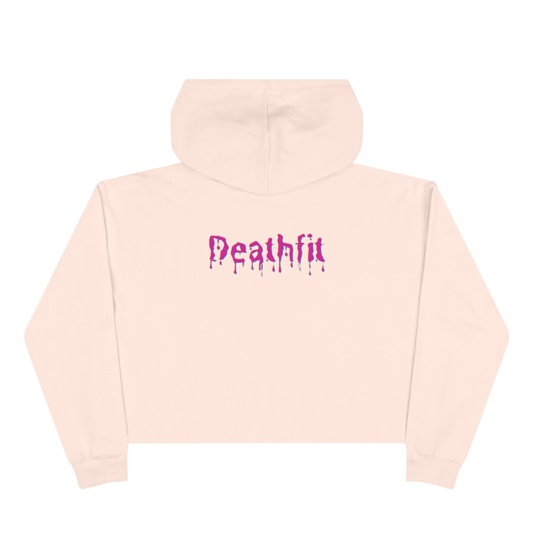 DEATHFIT Premium Crop Hoodie